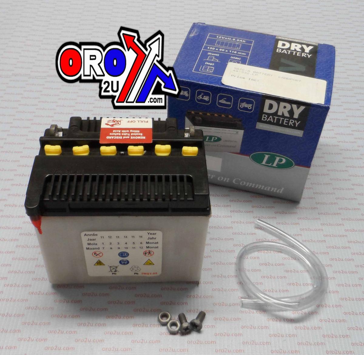 BATTERY LB7C-A 12V 8Ah. DRY, LANDPORT 50712, MB YB7C-A thumbnail 2
