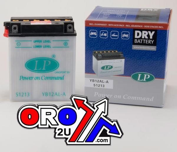 BATTERY LB12AL-A 12V 12Ah DRY, LANDPORT 51213, MB YB12AL-A thumbnail 2