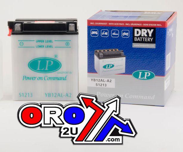 BATTERY LB12AL-A2 12V 12Ah DRY, LANDPORT MB YB12AL-A2 thumbnail 2