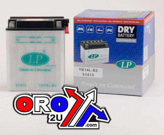 BATTERY LB14L-B2 12V 14Ah. DRY, LANDPORT 51413, MB YB14L-B2 thumbnail 2