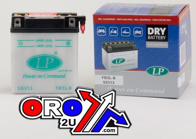 BATTERY YB3L-B 12V 3Ah. DRY, LANDPORT 50313, MB YB3L-B thumbnail 2