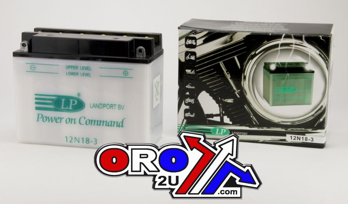 BATTERY 12N18-3 12V 18Ah. DRY MB 12N18-3 thumbnail 2