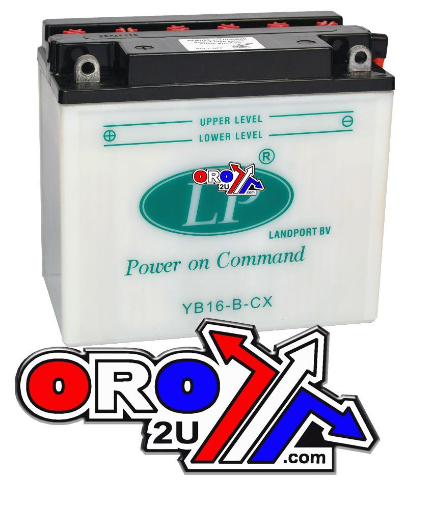 BATTERY YB16-B-CX 12V 19Ah, LANDPORT YB16BCX thumbnail 2