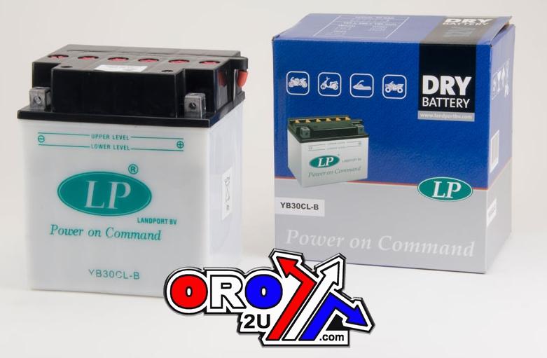 BATTERY LB30CL-B 12V 30Ah DRY, LANDPORT MB YB30CL-B, MD LB30CL-B, WITH ACID PACK thumbnail 2