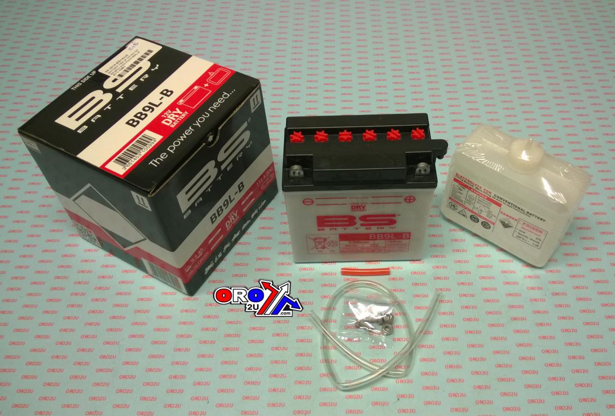 BATTERY YB9L-B 12V 9Ah GS, BS WITH ACID PACK BB9L-B, 310599, BS-BB9L-B thumbnail 2