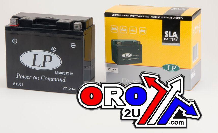 BATTERY LT12B-4 12V 11A SEALED, LANDPORT 51201 MB YT12B-4, (SAME AS YT12B-BS GT12B-BS), MS LT12B-4 thumbnail 2