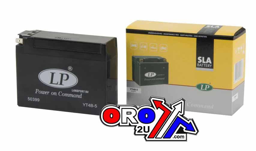 BATTERY LT4B-5 12V 2.3Ah SLA, MAINTENANCE FREE SEALED, MB YT4B-5, MS LT4B-5 thumbnail 2