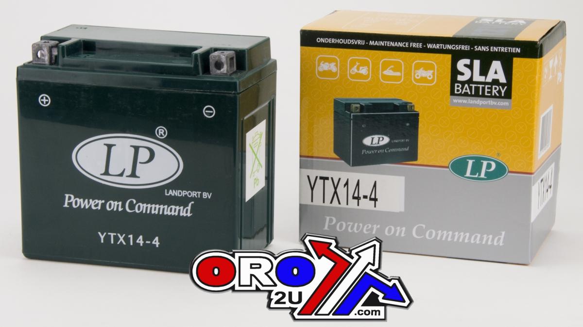 BATTERY LTX14-4 SEALED, LANDPORT 12V 12Ah, MB YTX14-4, MS LTX14-4 thumbnail 2