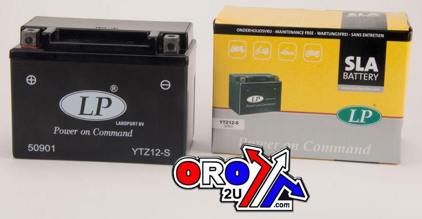 BATTERY LTZ12-S 12V SEALED, LANDPORT11.2Ah. 50901, MB YTZ12-S, MS LTZ12-S thumbnail 2
