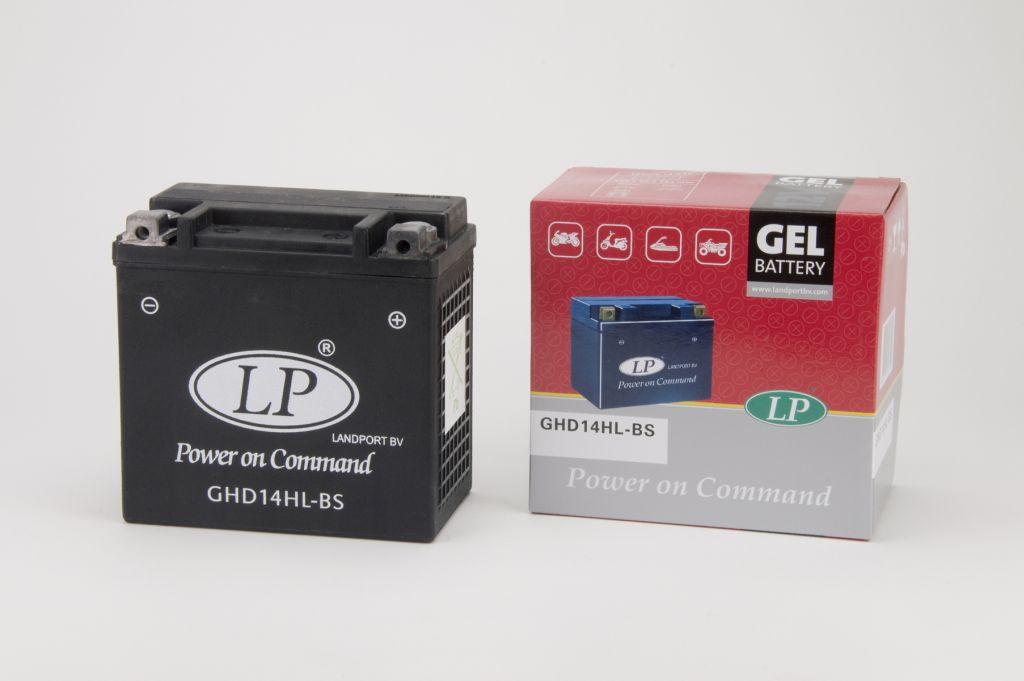 BATTERY LHD14H-3 HARLEY GEL, LANDPORT HARLEY DAVIDSON, MH HVTG14H-3, MG GHD14HL, GHD14HL-BS, MG LHD14H-3 thumbnail 2