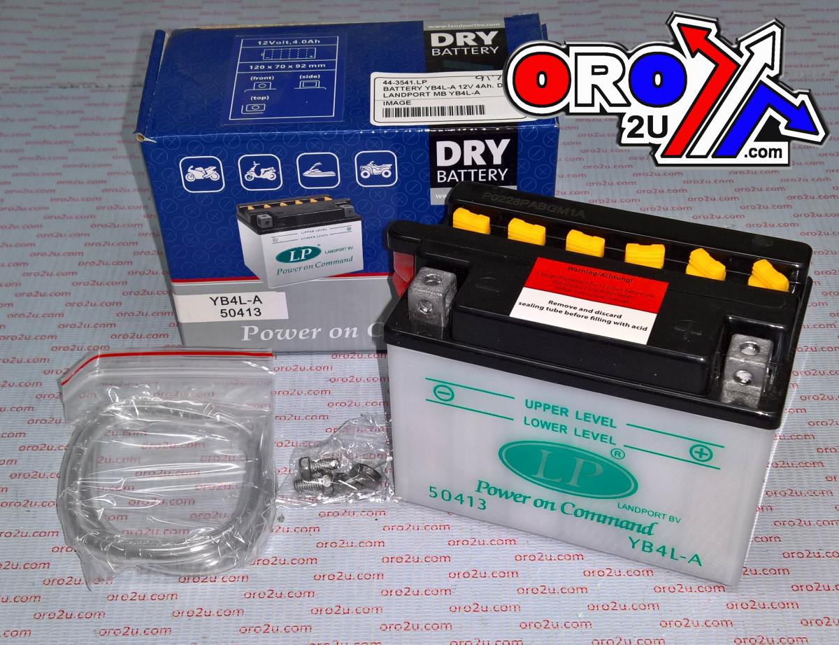 BATTERY LB4L-A 12V 4Ah. DRY, LANDPORT MB YB4L-A, MD LB4L-A thumbnail 2