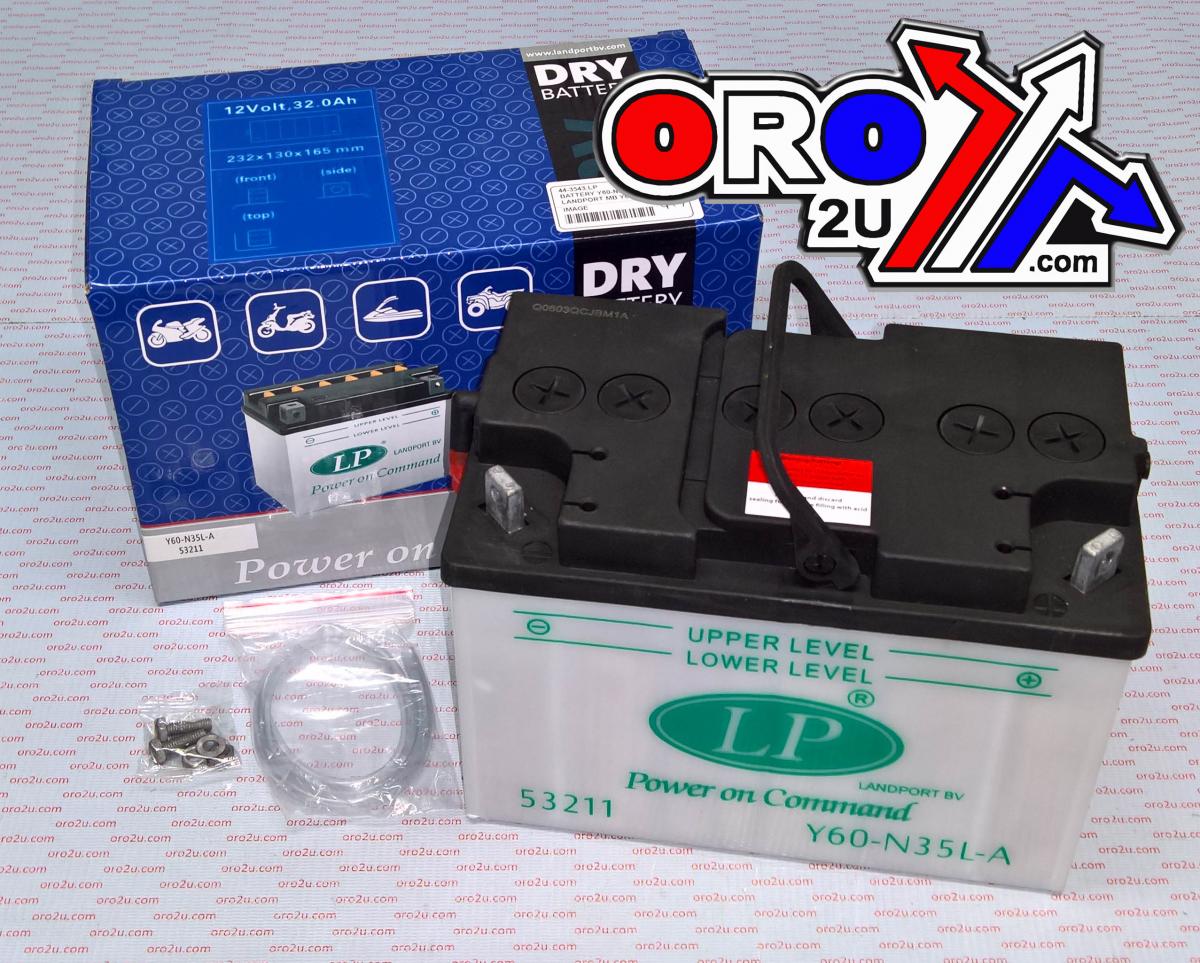 BATTERY L60-N35L-A 12V 30A DRY, LANDPORT MB Y60-N35L-A thumbnail 2