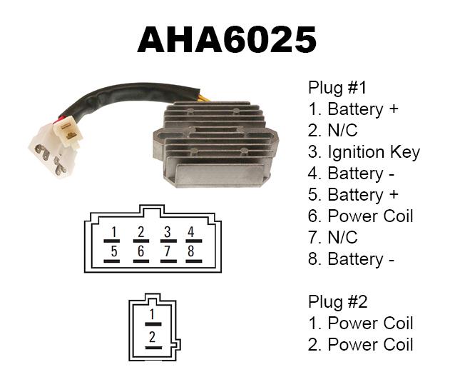 REGULATOR HONDA GOLD WING, 31600-463-008, 31600-MG9-010, AHA6025 ROAD thumbnail 8