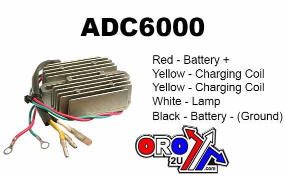 REGULATOR DUCATI MONSTER, 69920831B 750/900cc, ADC6000, KL20-3453 ROAD thumbnail 8