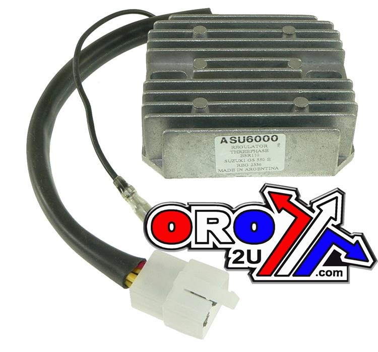 REGULATOR VOLTAGE 12V/25A 80mmX70mmX28mm 80-88 SUZUKI 230 250 300 550 650 750 1100 LS-F LS GS LT AUS6000 ESP2336 717920 44-3600 thumbnail 4