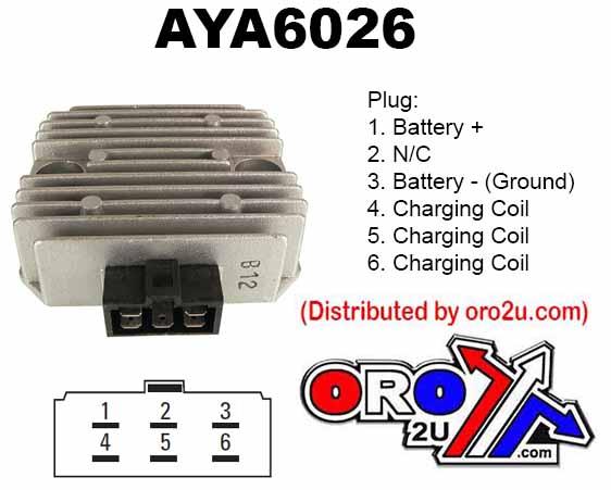 REGULATOR VOLTAGE 12V / 35A 5VX-81960-00-00 AYA6026, KL20-5371 thumbnail 7
