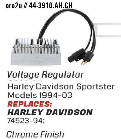 REGULATOR HARLEY DAVIDSON, 74523-94, SPORTSTAR 94-03, AHD6010-C thumbnail 7