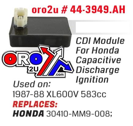 CDI BOX MODULE XL600V 87-88 DZE 1608, IHA6044, 30410-MM9-008 thumbnail 8