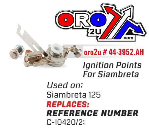 CONTACT POINTS SIAMBRETA 125, IMC4001, C-10420/2 thumbnail 2