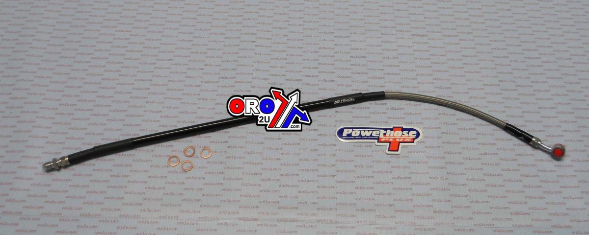 HOSE REAR BRAKE SILVER / BLK, VENHILL Y01-2-005/P, 1992-1993 WR200 RD, RE YAMAHA thumbnail 2