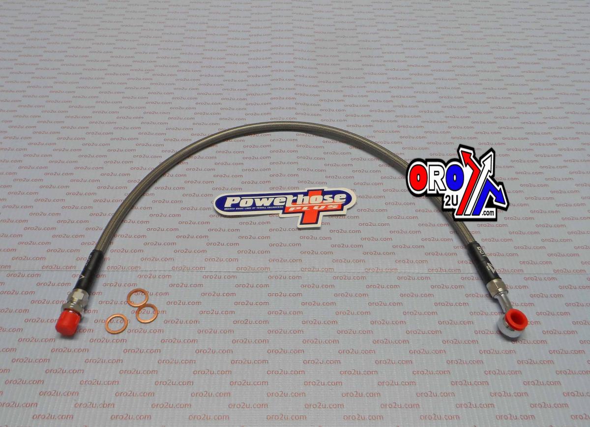 HOSE REAR BRAKE SILVER / BLK, VENHILL Y01-2-008/P, YAMAHA TY250 1993 - 1998 thumbnail 2