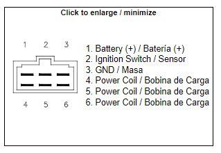REGULATOR VOLTAGE 12V / 25A KAWASAKI 21066-1038, 44-431, RK10-326, 10-326,SH548-12 / 21066-1052 SH561-12 thumbnail 8
