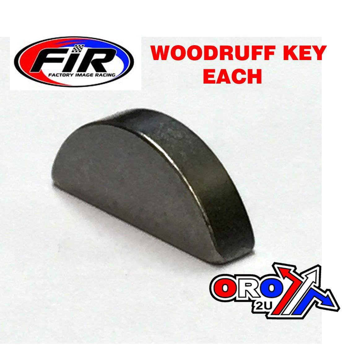 WOODRUFF KEY 3.00 x 15.45 x 6.45mm EACH 5392 thumbnail 3