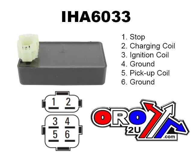 CDI BOX HON TRX300 89-93, 30410-HC4-770, ARROWHEAD IHA6033, ESP10027 ATV, AT-01564 44-494.DZ thumbnail 6