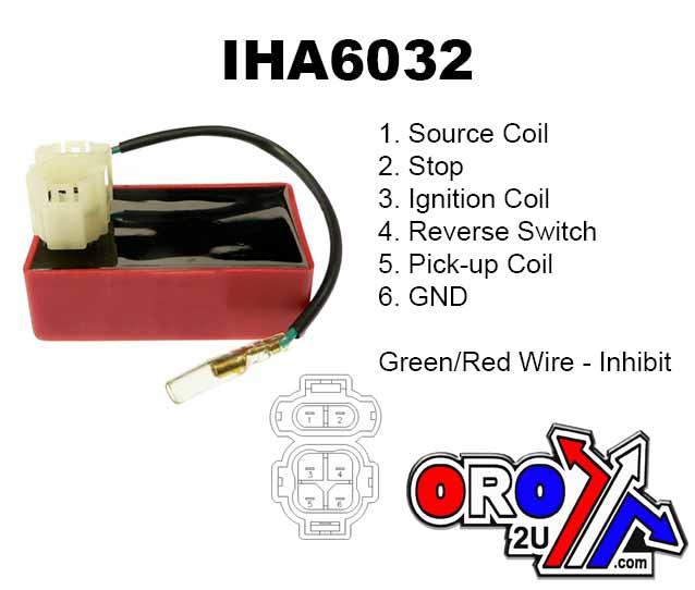 CDI BOX TRX90 1993-05, 30410-HF7-008, 160-02027, IHA6032,AT-01082 thumbnail 8