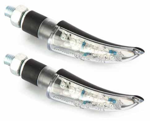 INDICATORS E8 LED PAIR CLEAR TOOTH image 1
