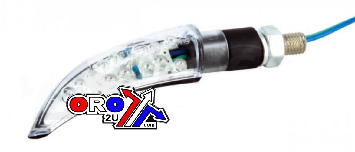 INDICATORS E8 LED PAIR CLEAR TOOTH thumbnail 2