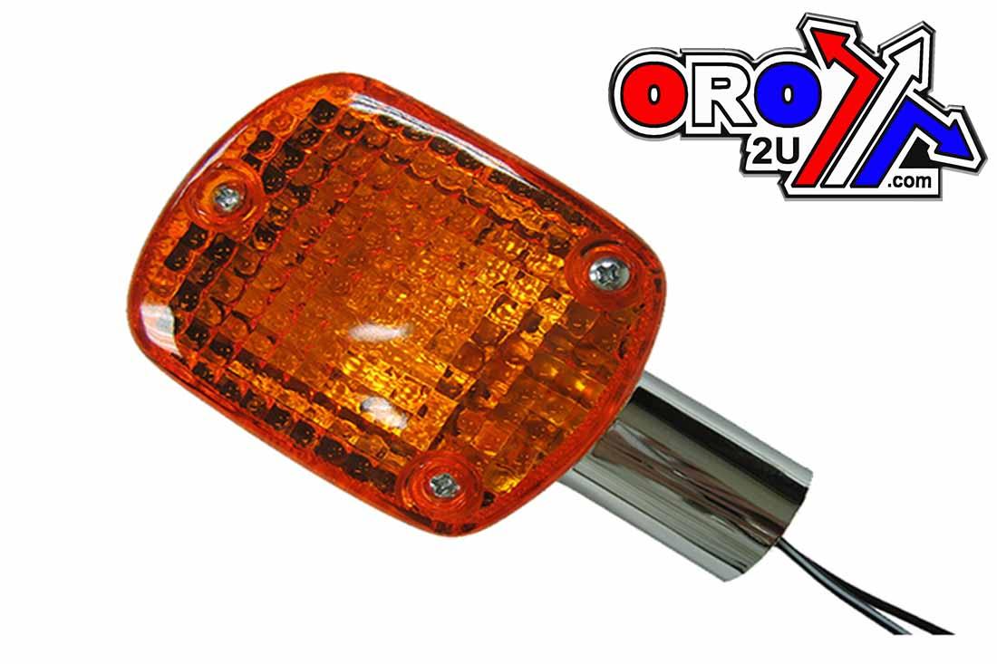 INDICATOR HONDA CB, CBX, CX, MC-01975 CHROME PLATED thumbnail 2