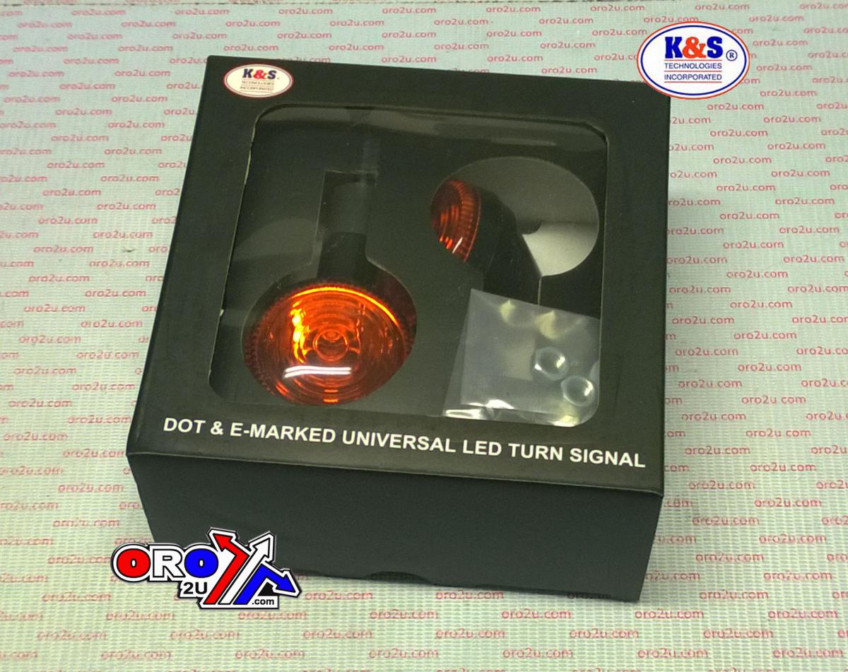 INDICATOR BLK/AMBER LENS, K&S 25-9563 E-MARKED thumbnail 2