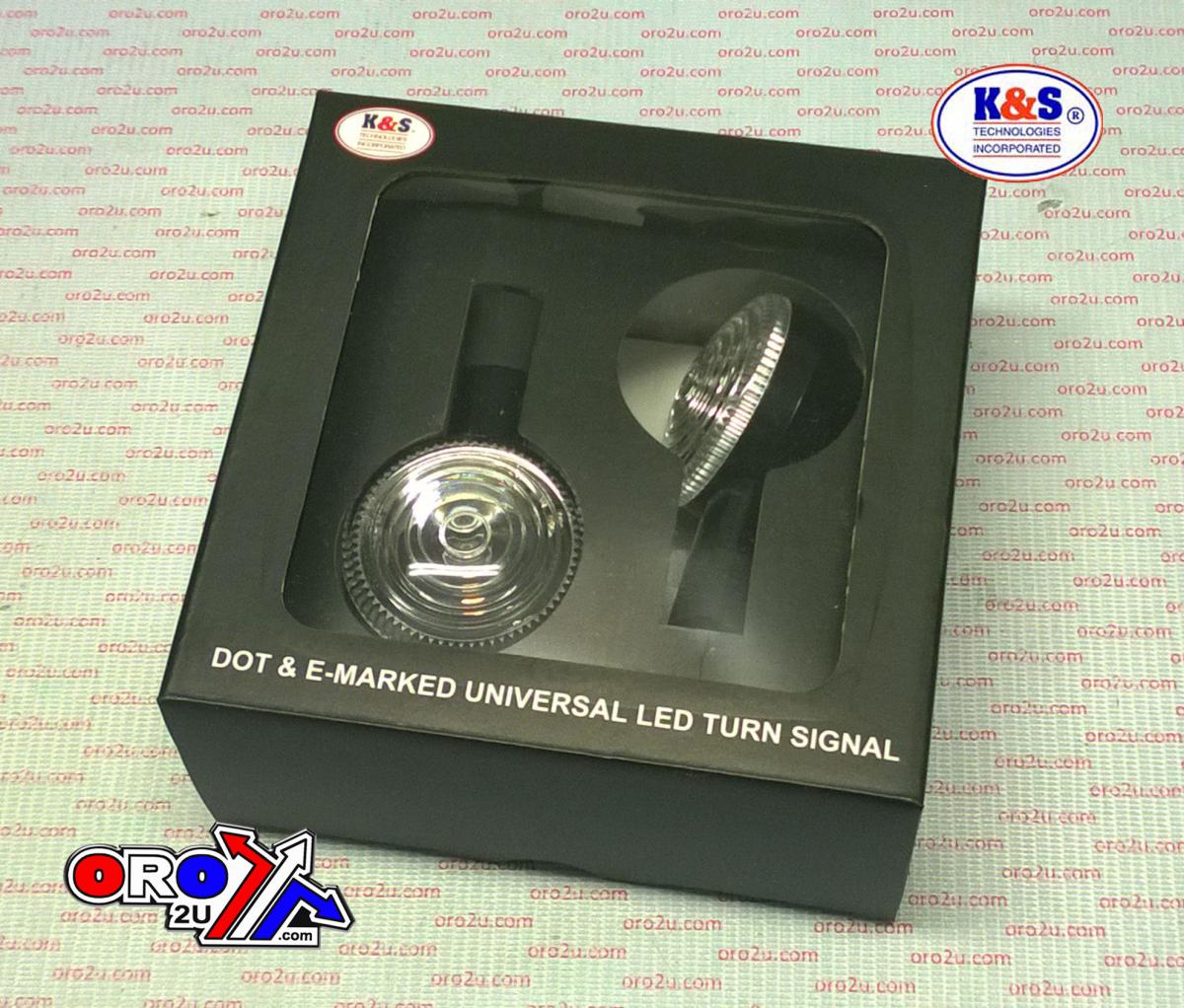 INDICATOR BLK/CLEAR LENS, K&S 25-9561 E-MARKED thumbnail 2