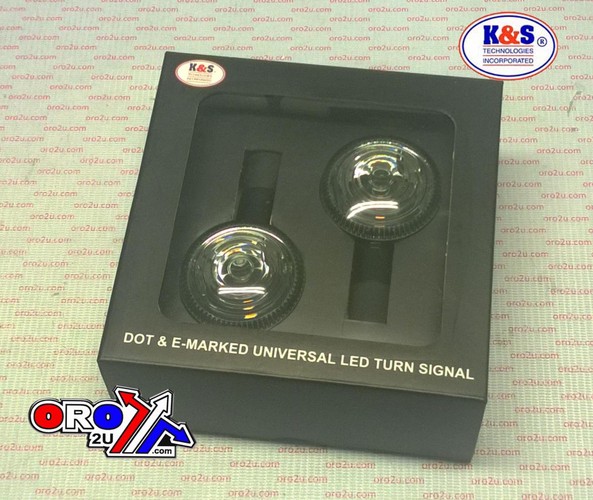 INDICATOR BLK/SMOKE LENS, K&S 25-9562 E-MARKED thumbnail 2