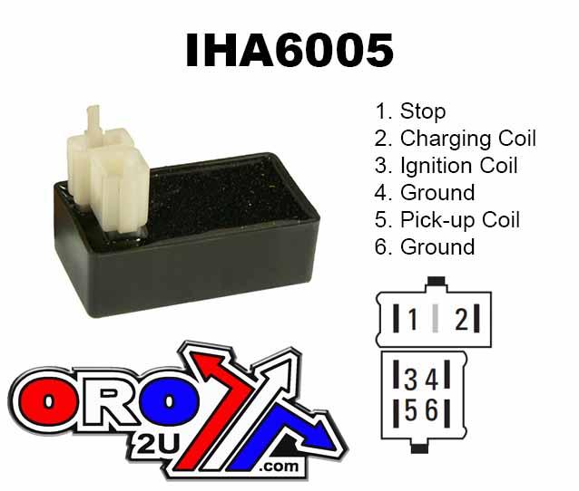 CDI BOX XL250 HONDA IHA6022, 30410-KB7-671, 30410-KB7-940 thumbnail 3
