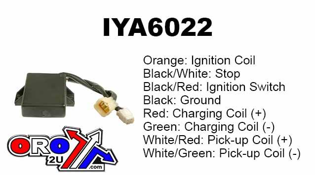 CDI BOX YFZ350 BANSHEE 97-06, ARROWHEAD IYA6022 3GG-85540-10-00, YAMAHA thumbnail 8
