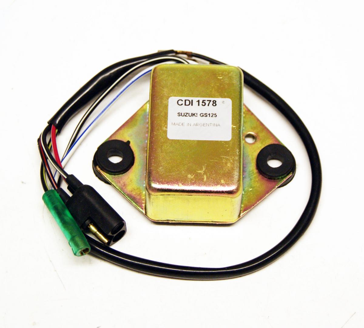 CDI BOX TS125 RM400 SUZUKI DZE 1578, 32900-40420 / 32900-40210, 01578-04 thumbnail 2