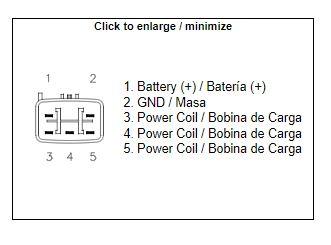 REGULATOR YAMAHA 4XY-81960-00-00 AYA6020 thumbnail 3