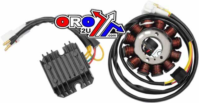 CHARGING HD KIT YFZ450 04-09, Stator & Regulator Kit RICKS 99-400 thumbnail 8