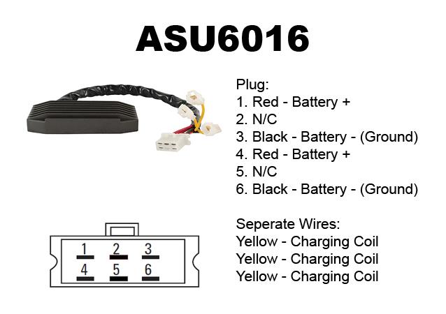 REGULATOR VS700/750/800GL, 32800-38A00, SUZUKI ASU6016 thumbnail 10