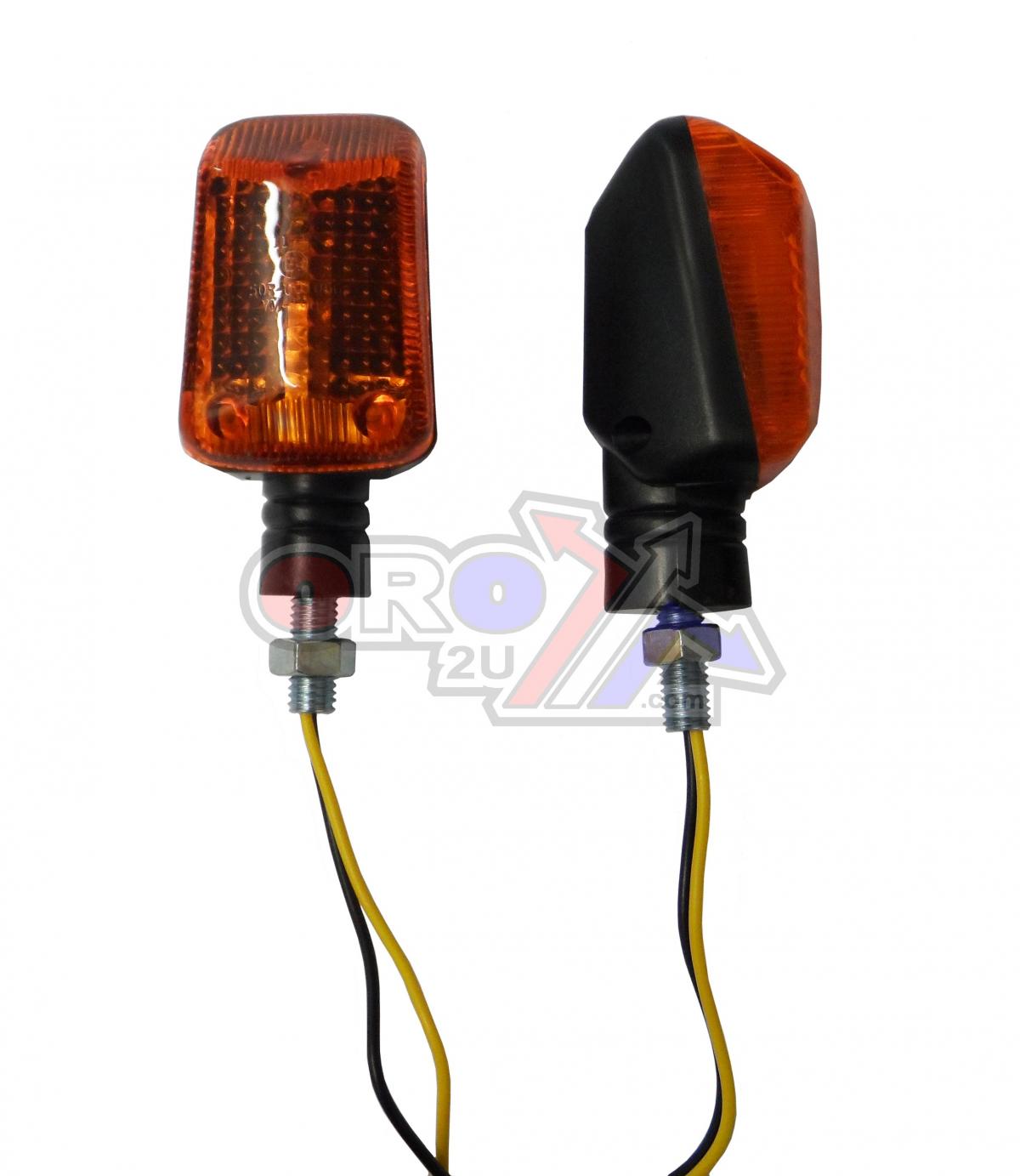 INDICATORS ORANGE LENS PAIR, RECTANGULAR BLACK LOOK CASE, 121406472 thumbnail 2