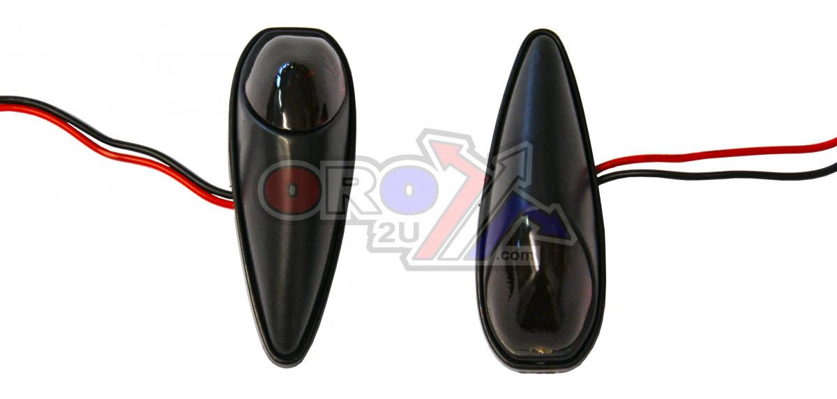 INDICATORS SMOKE LENS PAIR, JAGUAR BLACK LOOK CASE, 121406776 thumbnail 2