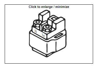 STARTER RELAY SOLENOID YAMAHA YFM 250-660/FZ/FZS/YSF/VMX, ARROWHEAD SMU6074 ROAD/ATV thumbnail 4