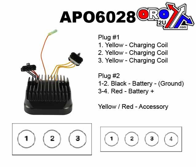 RECTIFIER REGULATOR 07-10 POLARIS RANGER RZR SPORTSMAN 500 700 800 EFI 4011569 4011925 thumbnail 2