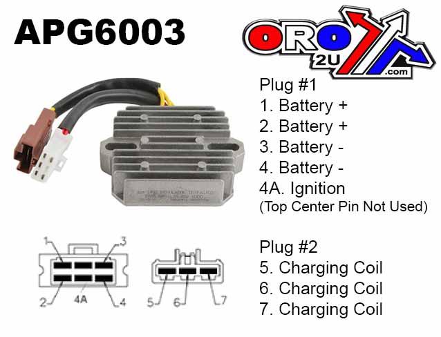 REGULATOR 12v APRILIA RSV1000, APG6003, P8127144 SH579GA thumbnail 2