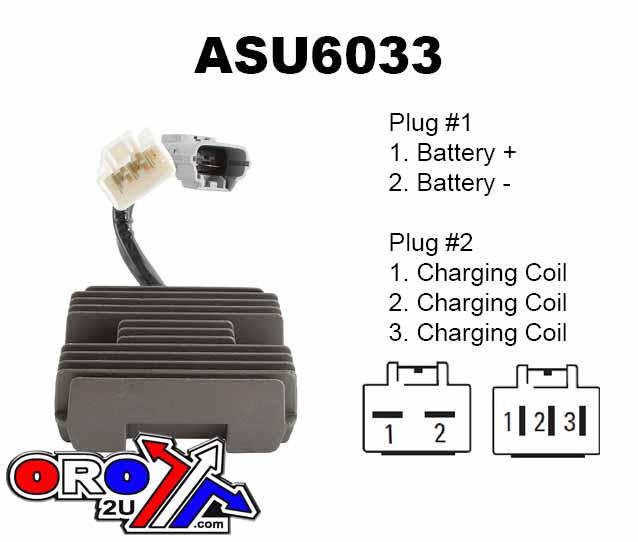 REGULATOR 12v 32800-10G30, ARROWHEAD ASU6033 SUZUKI, Suzuki 1500, 1800 M/C 2011-2015 thumbnail 4