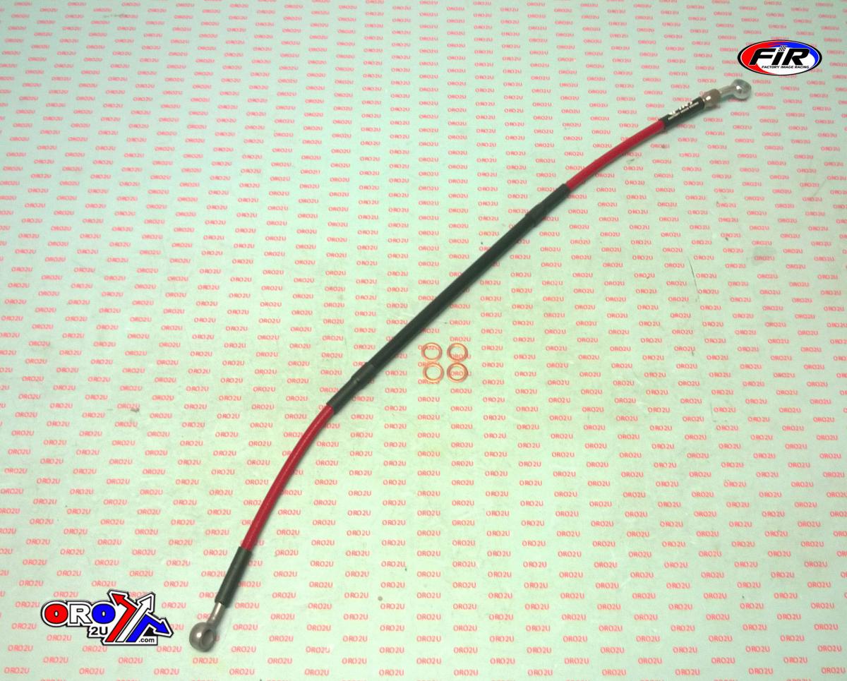 HOSE REAR BRAKE RED / BLK HONDA CR85 'BIG WHEEL 05-07 thumbnail 2