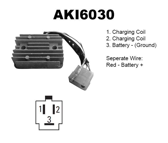 REGULATOR KAW 21066-029, ARROWHEAD AKI6030 -1032 thumbnail 2