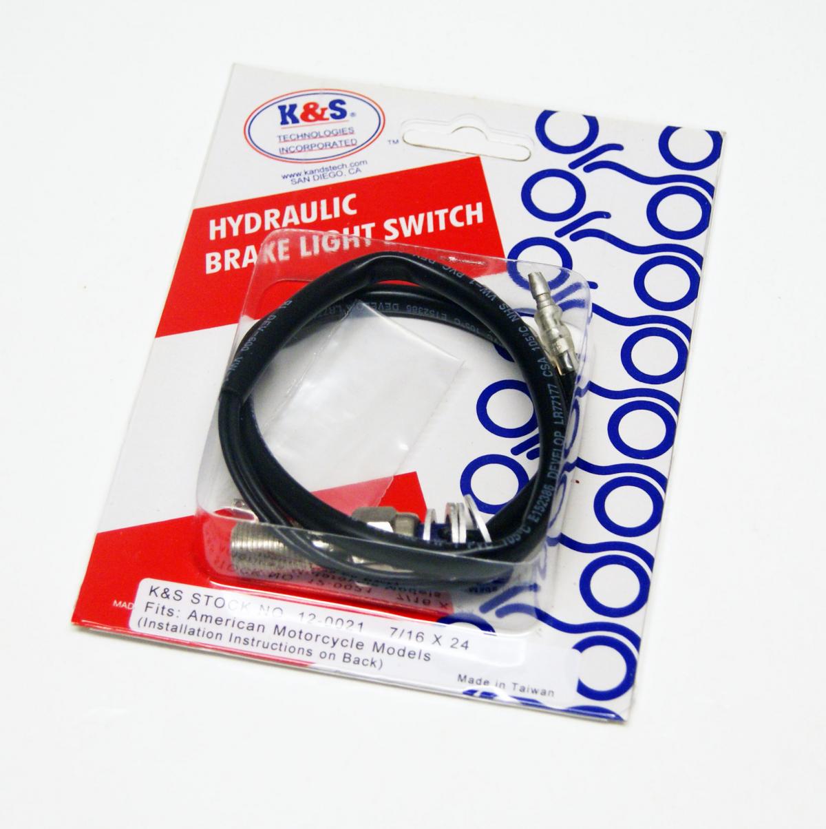 SWITCH BRAKE 7/16 x 24, HYDRAULIC American MC, KS12-0021 thumbnail 7